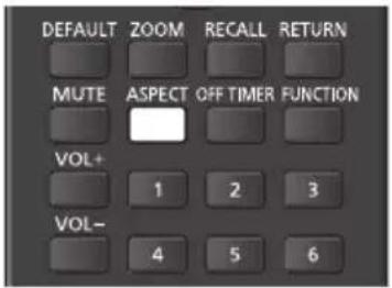 PANASONIC TH43LFE8J - 映像に合わせた拡大画面にする（ASPECT） - 1