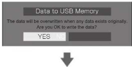 PANASONIC TH43LFE8J - ◀▶で「YES」を選び、を押す - 1