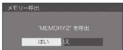 PANASONIC TH43LFE8J - ◀▶で「はい」を選んで を押す - 1