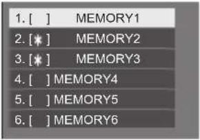 PANASONIC TH43LFE8J - メモリー編集 - 1