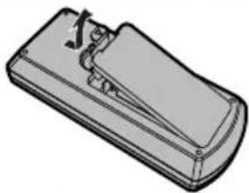 PANASONIC TH43LFE8J - リモコンの電池の入れかた - 1