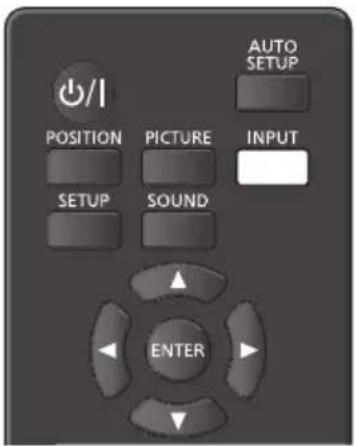 PANASONIC TH43LFE8J - リモコンまたは本体の  を押す - 1