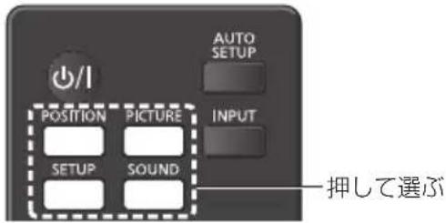 PANASONIC TH43LFE8J - メニュー画面を表示する - 1