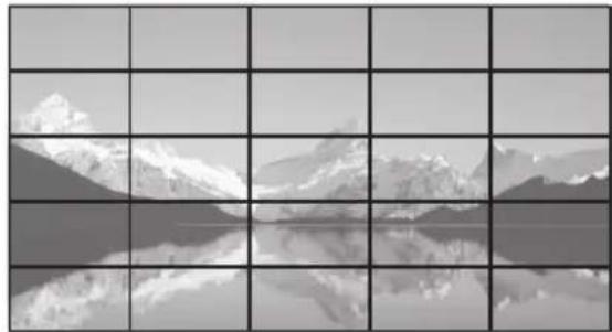 PANASONIC TH43LFE8J - ■ 縦拡大率 - 1