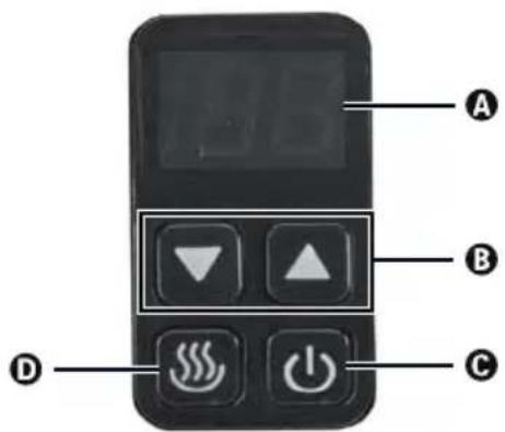SILVERCREST SWKD 2400 B2 - Ovladaci pole - 1
