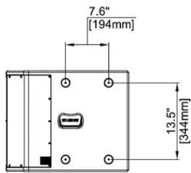 BOSE RoomMatch - Product Dimensions (in millimeters) - 3