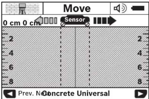BOSCH Dtect 150 SV Professional - Mittaustoimenpide - 1