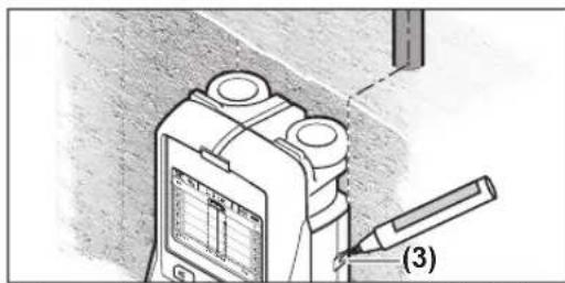 BOSCH Dtect 150 SV Professional - Nesne yerinin belirlenmesi - 2