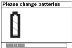 BOSCH Dtect 150 SV Professional - Inserting/changing the Batteries - 1
