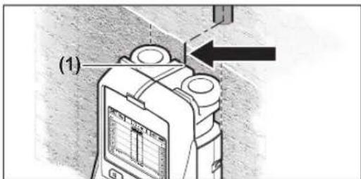 BOSCH Dtect 150 SV Professional - Objektu vietos nustatymas - 1