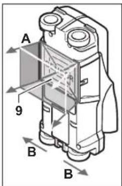 BOSCH Dtect 150 SV Professional - How it works (see figure B) - 1