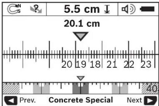 BOSCH Dtect 150 SV Professional - (Pogled signala) - 2