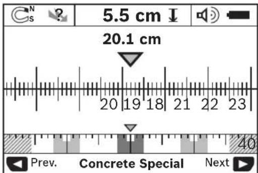 BOSCH Dtect 150 SV Professional - CmHa Ha n3o6pa3raBaHaTa HhΦopMaun - 1