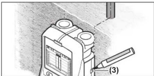 BOSCH Dtect 150 SV Professional - Lokalisierung der Objekte - 2