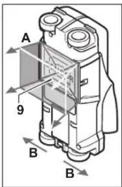 BOSCH Dtect 150 SV Professional - Toimintaperiaate (katso kuva B) - 1