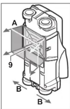 BOSCH Dtect 150 SV Professional - Calisma sekli (bkz. resim B) - 1