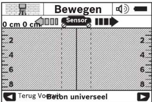 BOSCH Dtect 150 SV Professional - Meetprocedure - 1