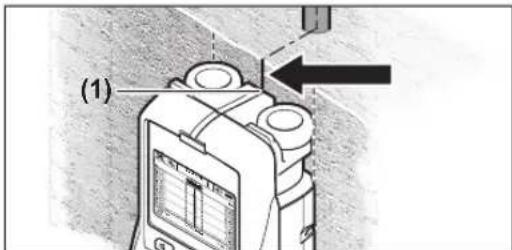 BOSCH Dtect 150 SV Professional - Nesne yerinin belirlenmesi - 1
