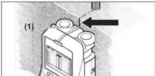 BOSCH Dtect 150 SV Professional - Zobrazovane privky (viz obrzek A) - 1