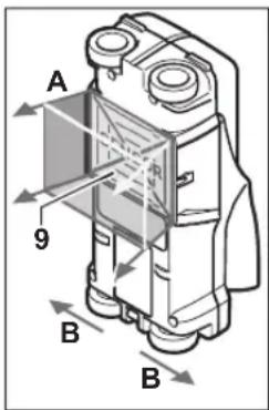 BOSCH Dtect 150 SV Professional - Funktionsweise (siehe Bild B) - 1