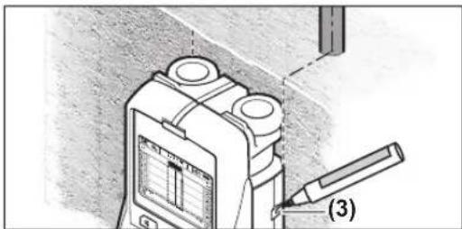 BOSCH Dtect 150 SV Professional - Elementi di visualizzazione (vedere Fig. A) - 2