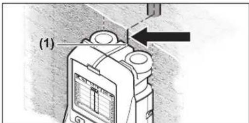BOSCH Dtect 150 SV Professional - Localização dos objetivos - 1