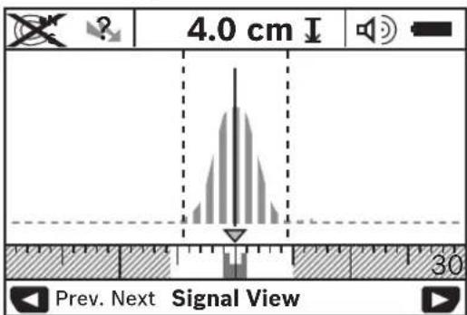 BOSCH Dtect 150 SV Professional - (Signalne zobrazenie) - 1