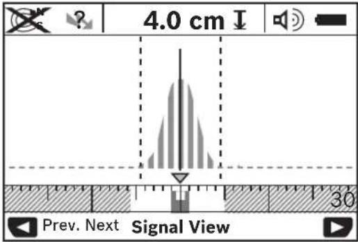 BOSCH Dtect 150 SV Professional - (Signalikuva) - 1