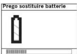 BOSCH Dtect 150 SV Professional - Introduzione/sostituzione dellepile - 1