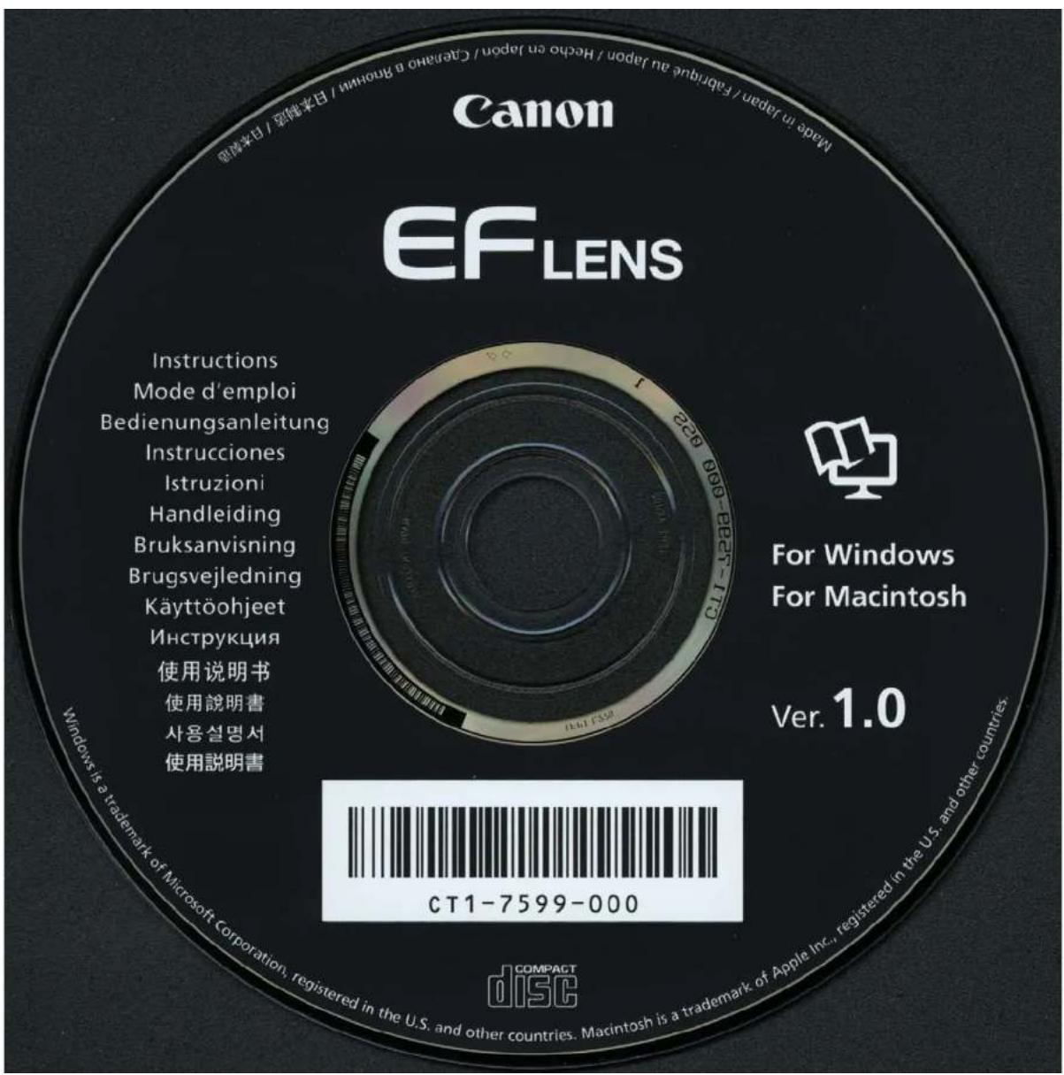CANON TSE 17MM F4L - Interrupteur AF (Fig. 9) - 12