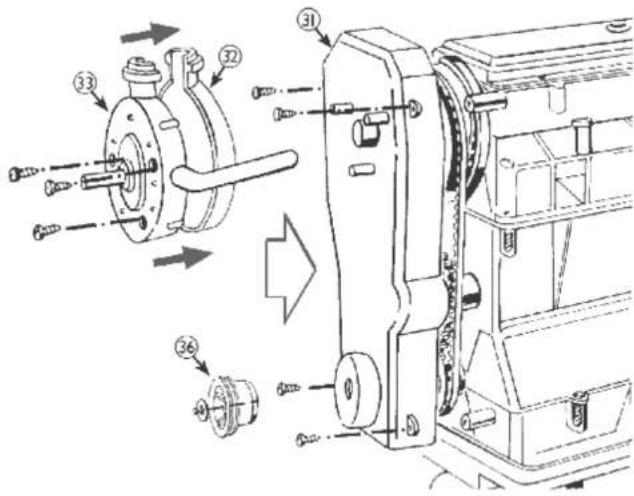 MEGABLEU HM04MB - ASSEMBLAGE DU MOTEUR - 1