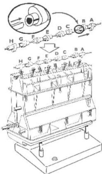 MEGABLEU HM04MB - Assemblage de l'arbre à cames - 1