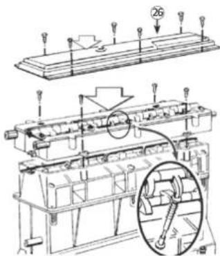 MEGABLEU HM04MB - Montage de la partie supérieure de culasse sur la partie inférieure de culasse - 1