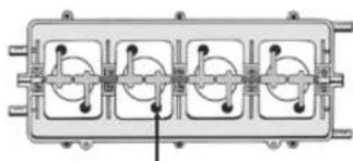 MEGABLEU HM04MB - Fixation des culbuteurs sur l'arbre culbuteur - 1