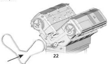 MEGABLEU HM10MB - Montage de la courroie de distribution et des galets tendeurs - 2