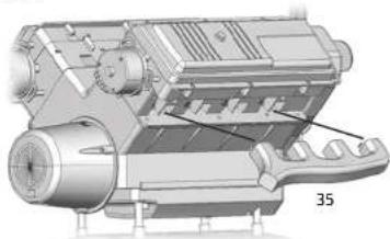 MEGABLEU HM10MB - Montage des collecteurs d'échéppement - 1