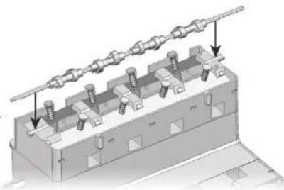 MEGABLEU HM10MB - Mise en place des arbres à cames - 1