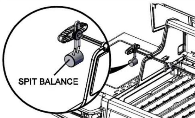 Broil King Regal S 420 Pro - REAR BURNER ROTISSERIE - 1