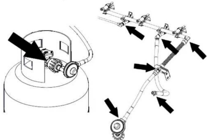 Broil King Regal S 420 Pro - TO TEST FOR LEAKS: - 1