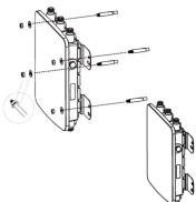 ENGENIUS ENS500EXTAC - Montage mural du PA - 3