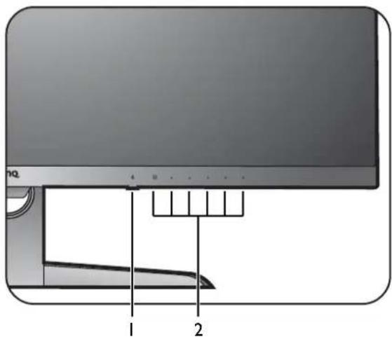 BENQ EX3203R - Comment ajuster votre moniteur - 1