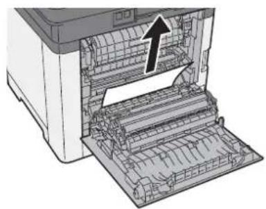 KYOCERA Ecosys M5526cdn - Ouvrir le capot (A). - 5