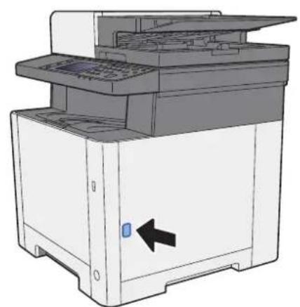 KYOCERA Ecosys M5526cdn - Ouvrir le capot droit. - 1