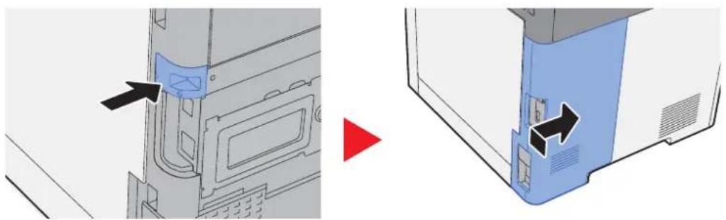 KYOCERA Ecosys M5526cdn - Installation et formatage de la carte mémoire SD/SDHC - 3