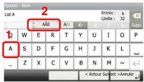 KYOCERA Ecosys M5526cdn - Entrer "A-1". - 1