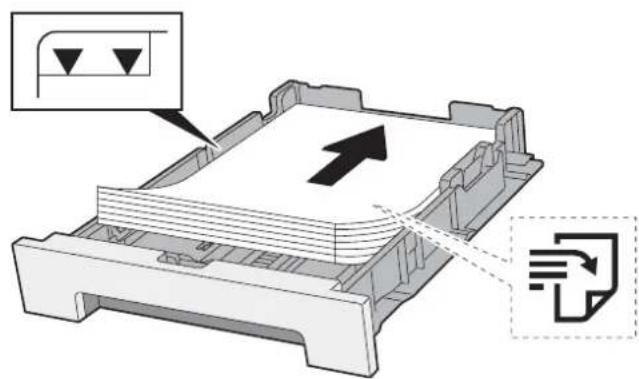 KYOCERA Ecosys M5526cdn - Charger du papier. - 1
