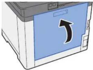 KYOCERA Ecosys M5526cdn - Ouvrir le capot (A). - 9