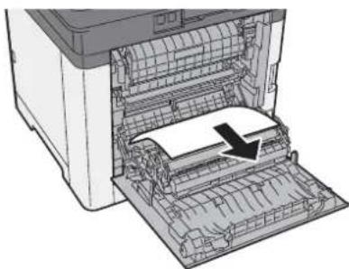 KYOCERA Ecosys M5526cdn - Retirer le papier coince. - 1