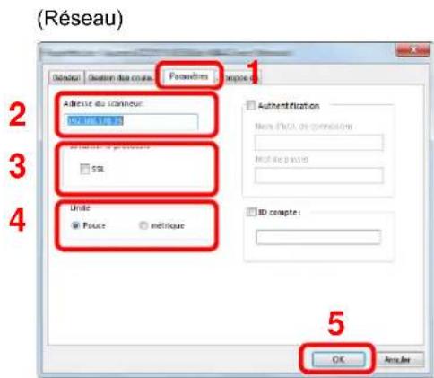 KYOCERA Ecosys M5526cdn - Configurer le pilote WIA. - 1