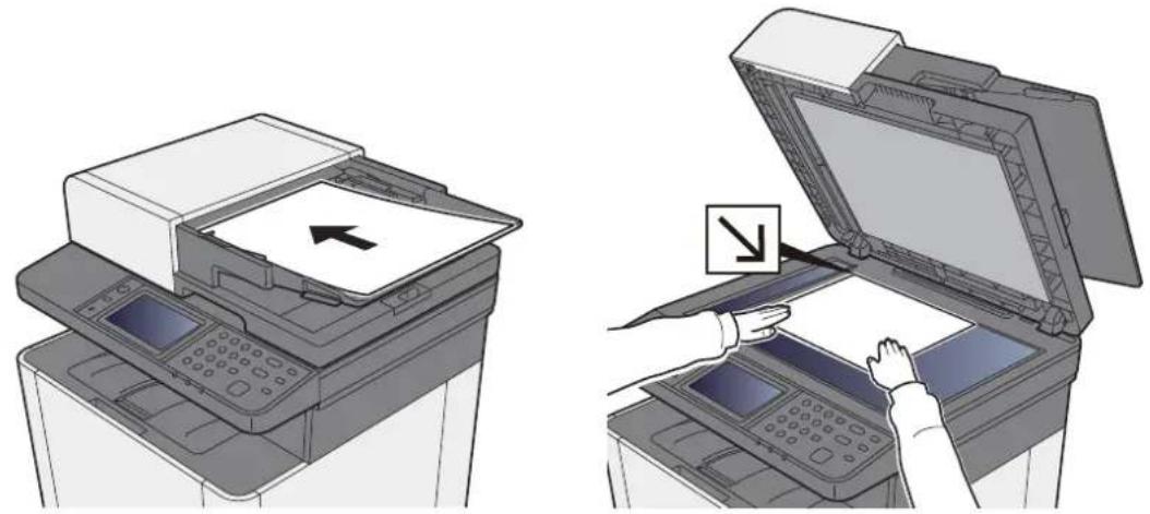 KYOCERA Ecosys M5526cdn - Envoi d'un document vers un dossier sur un serveur FTP - 1